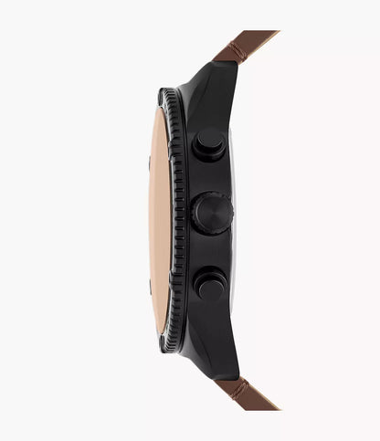 Fossil Brox de caballero pulsera de piel – BQ2802