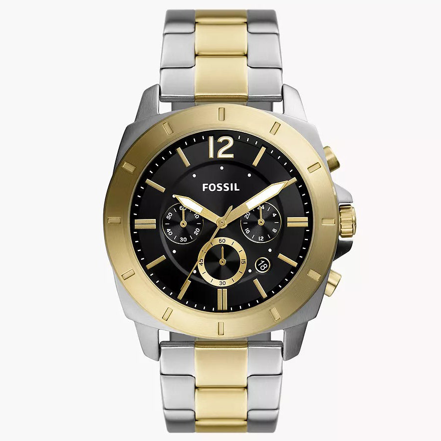 Fossil Privateer de caballero correa de metal – BQ2815