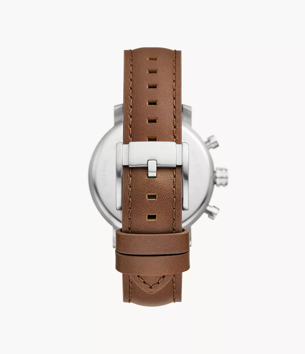 Fossil Rhett de hombre correa de cuero 42mm – BQ2850