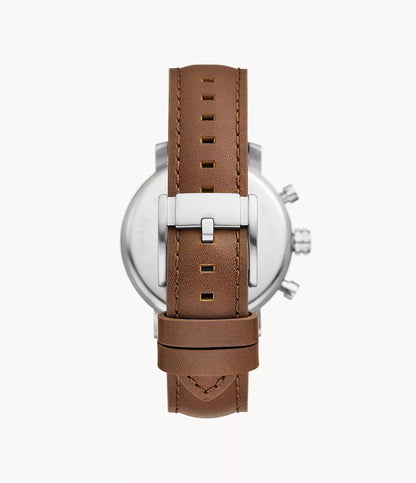 Fossil Rhett de hombre correa de cuero 42mm – BQ2850
