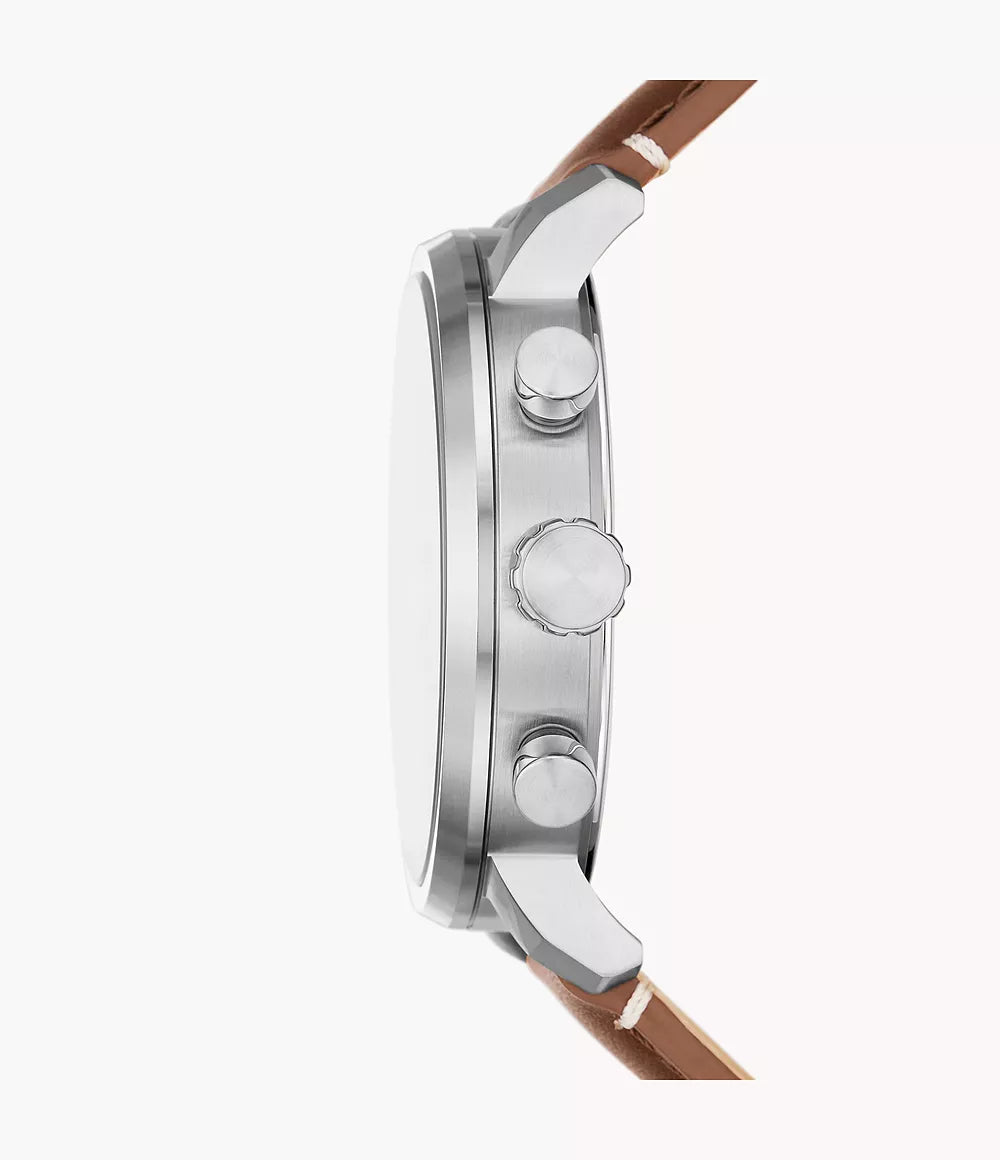 Fossil Rhett de hombre correa de cuero 42mm – BQ2850