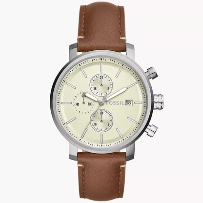 Fossil Rhett de hombre correa de cuero 42mm – BQ2850