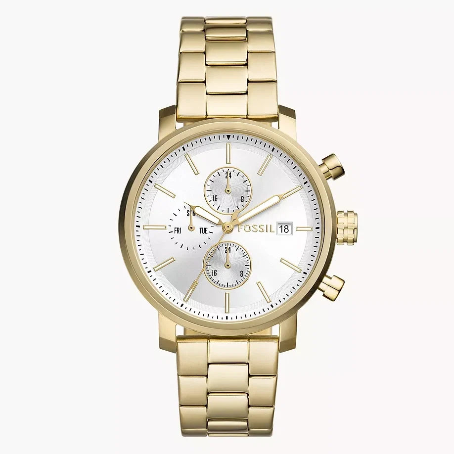 Fossil Rhett de caballero pulsera de metal – BQ2852