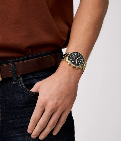 Fossil Sullivan de caballero pulsera de acero inoxidable – BQ2855