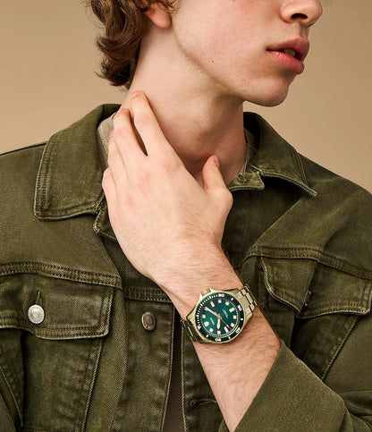 Fossil Dalton de caballero pulsera de metal – BQ2884