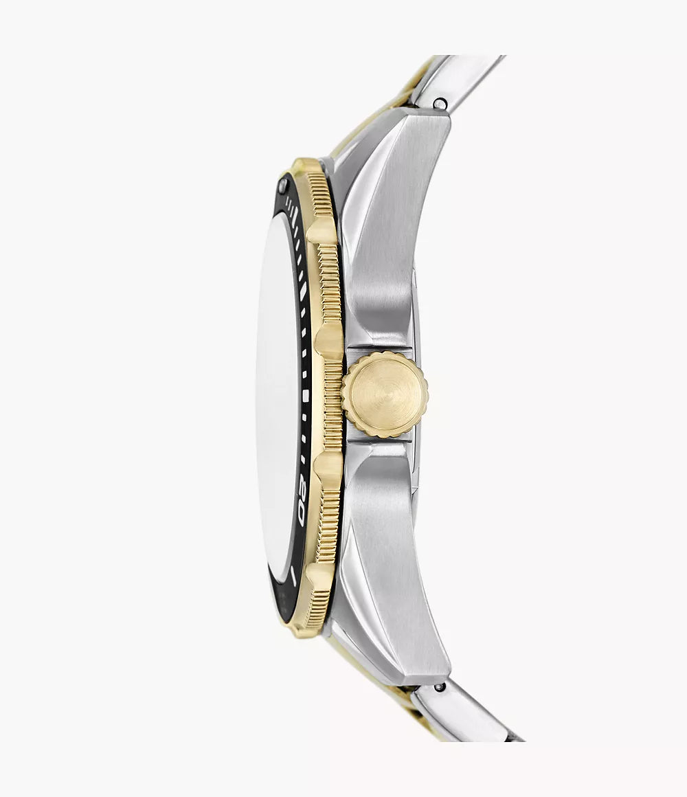 Fossil Dalton para caballero correa de metal – BQ2885