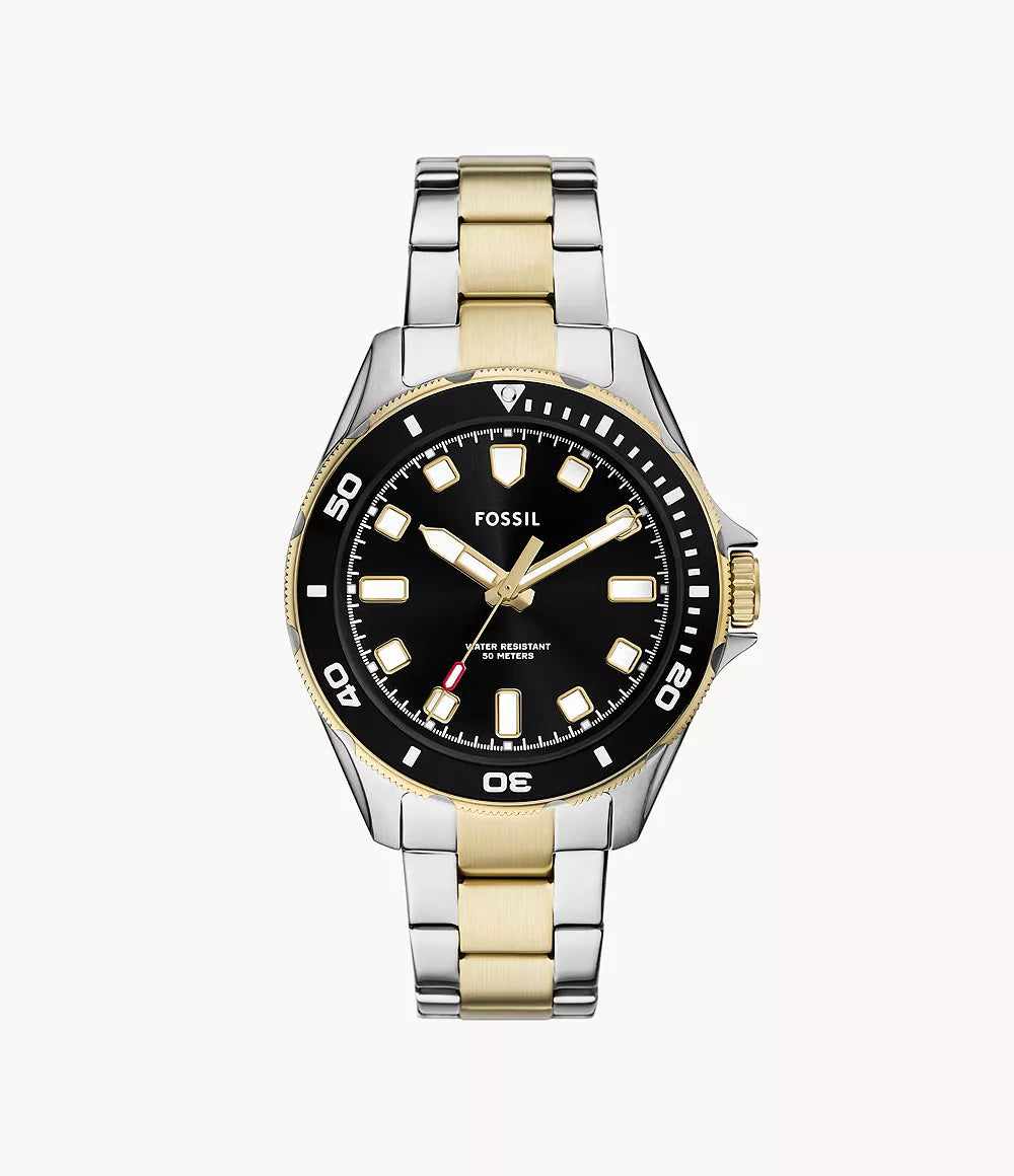 Fossil Dalton para caballero correa de metal – BQ2885