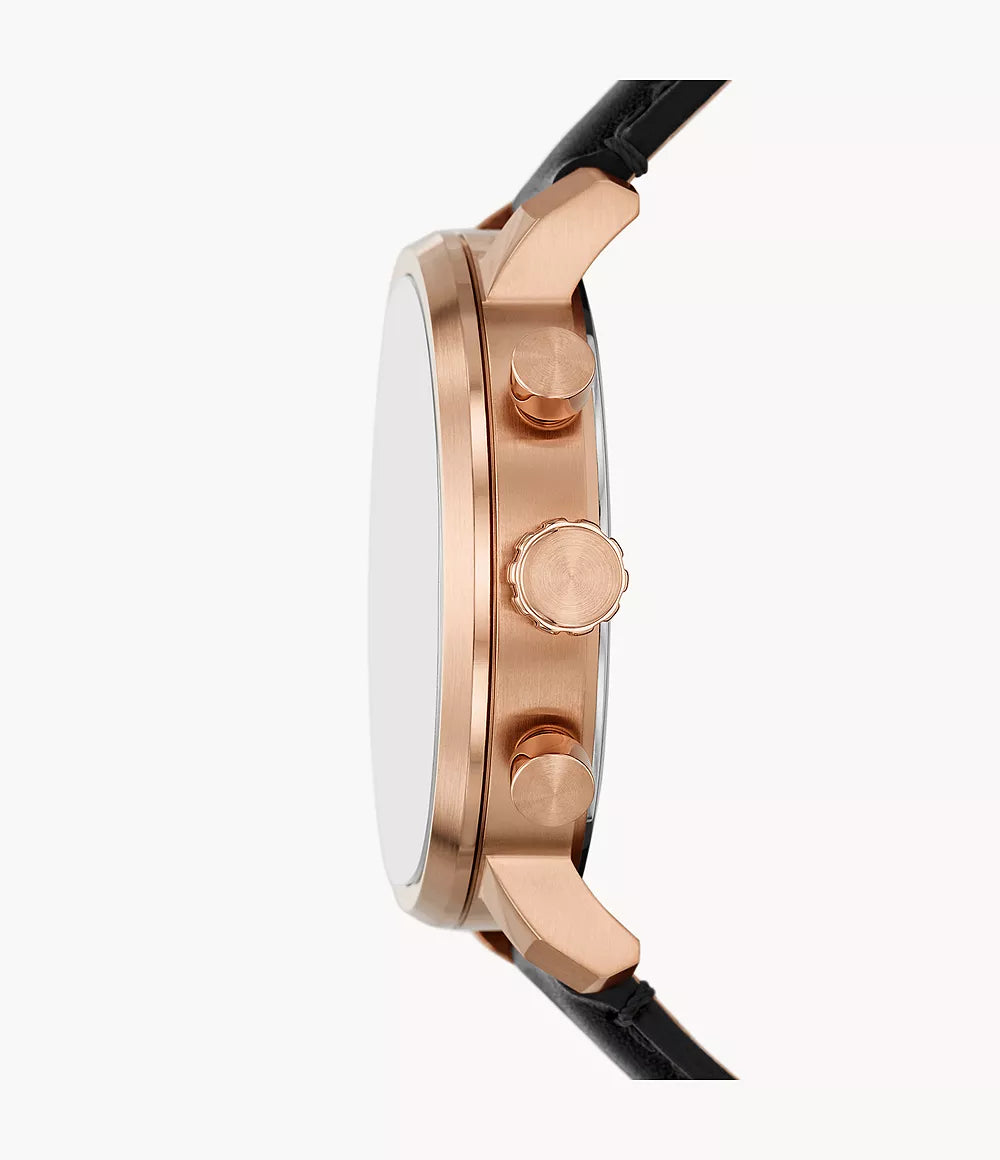 Fossil Rhett de hombre pulsera de cuero – BQ2893