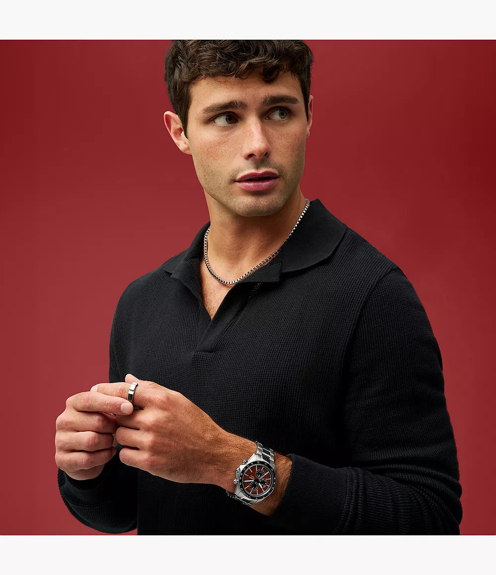 Fossil Autocross para caballero pulsera de metal – BQ2895