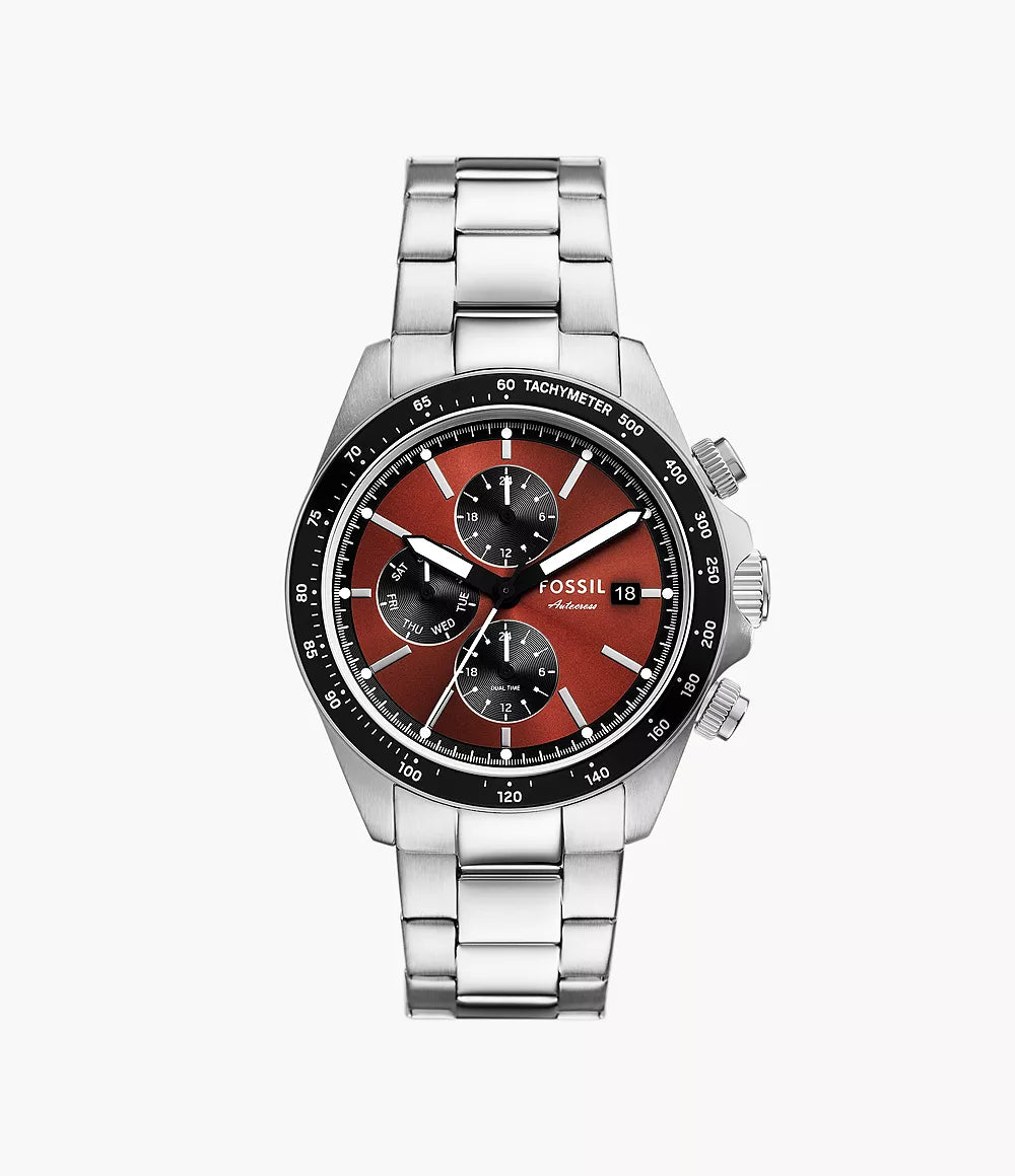 Fossil Autocross para caballero pulsera de metal – BQ2895