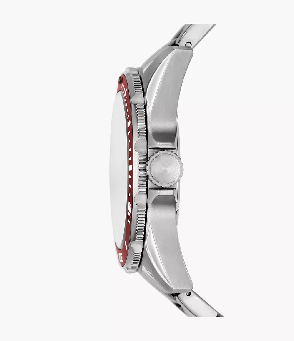 Fossil Dalton para caballero pulsera de metal – BQ2896