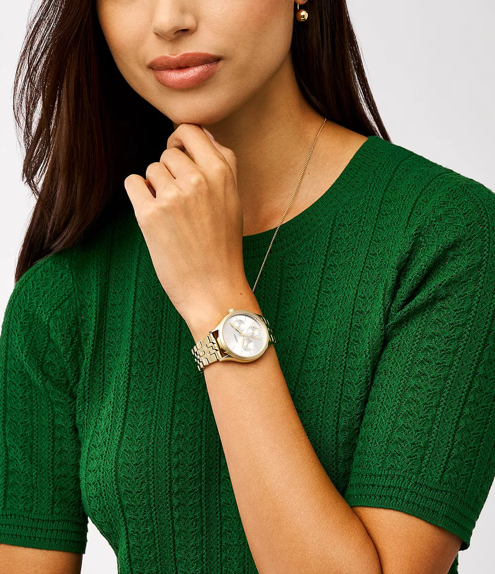 Fossil Set para dama y caballero pulsera de metal – BQ2899SET