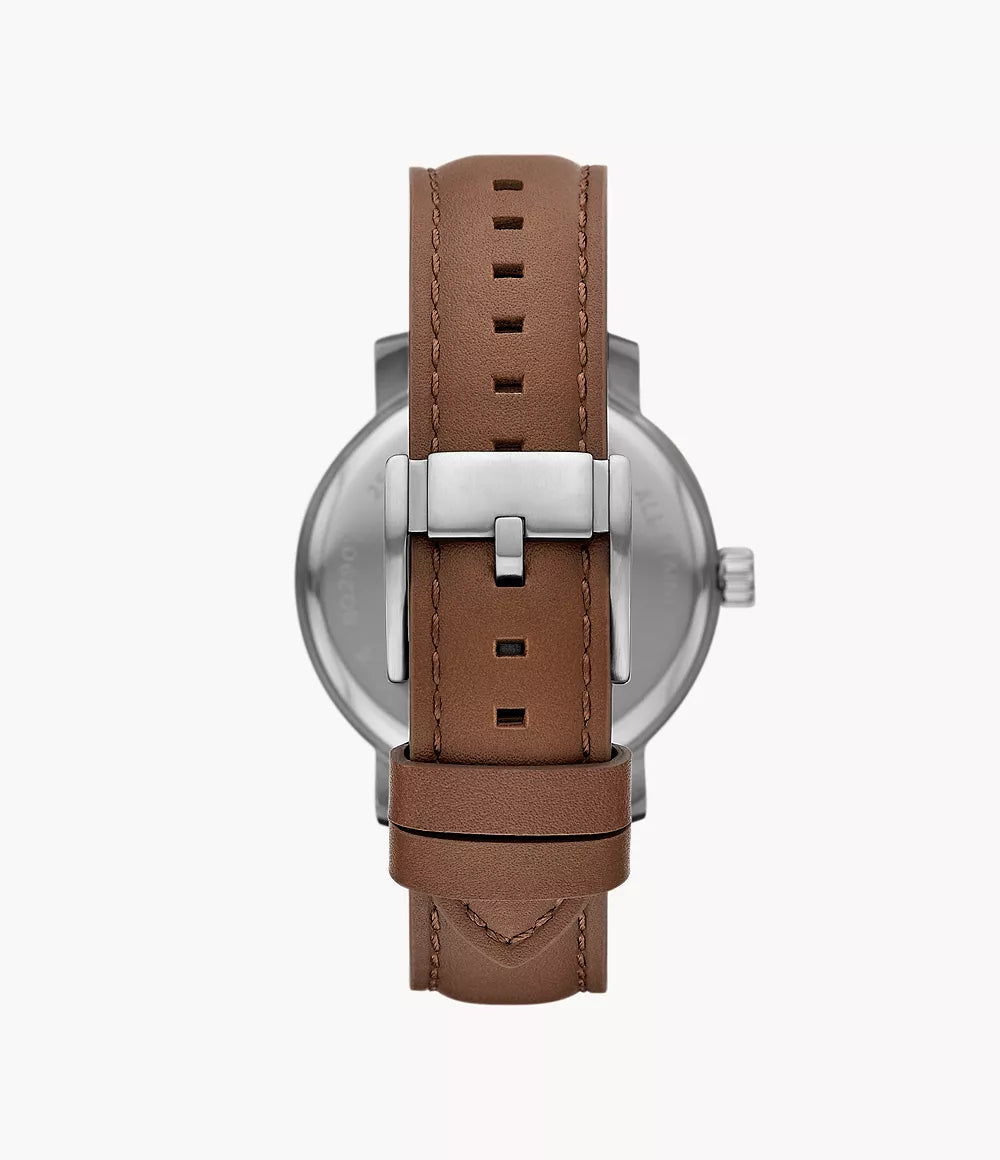 Fossil Rhett de piel de hombre 43 mm – BQ2907