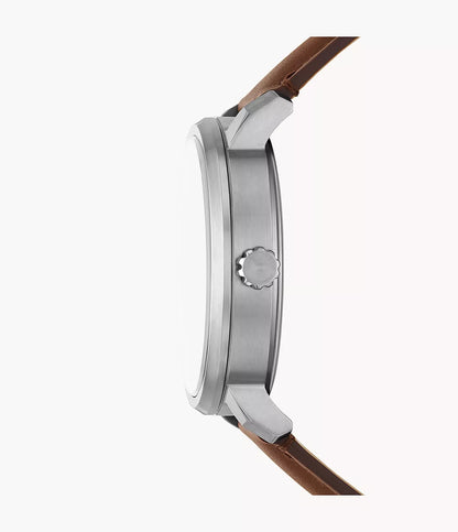 Fossil Rhett de piel de hombre 43 mm – BQ2907