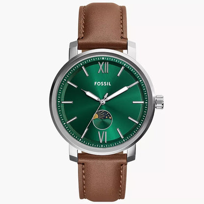 Fossil Rhett de piel de hombre 43 mm – BQ2907