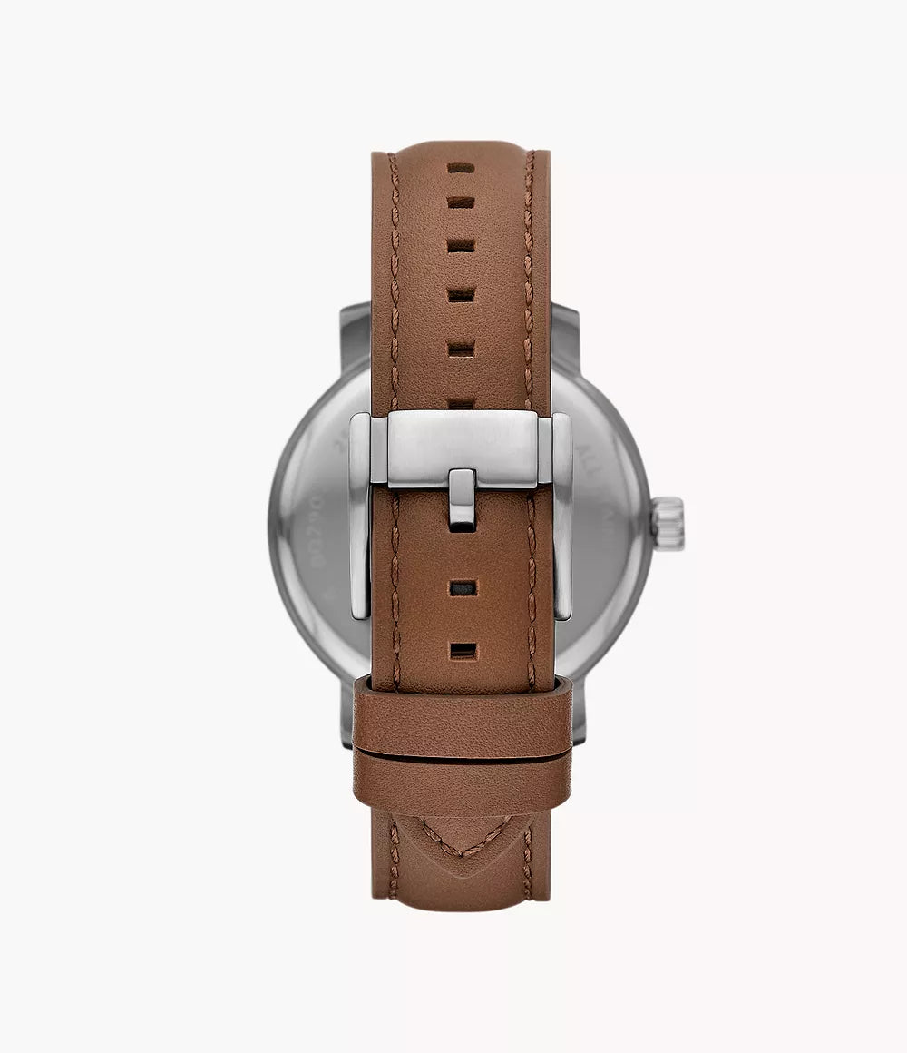 Fossil Rhett de caballero banda de piel 43 mm – BQ2908