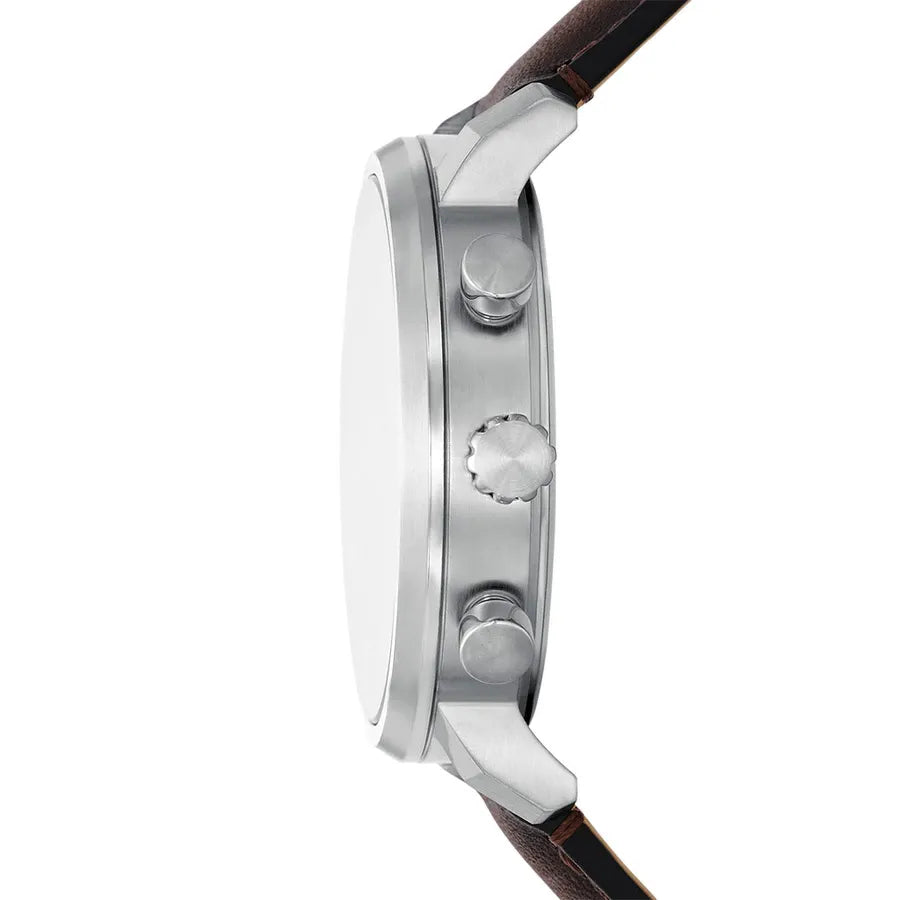 Fossil Rhett de hombre pulsera de cuero – BQ2932