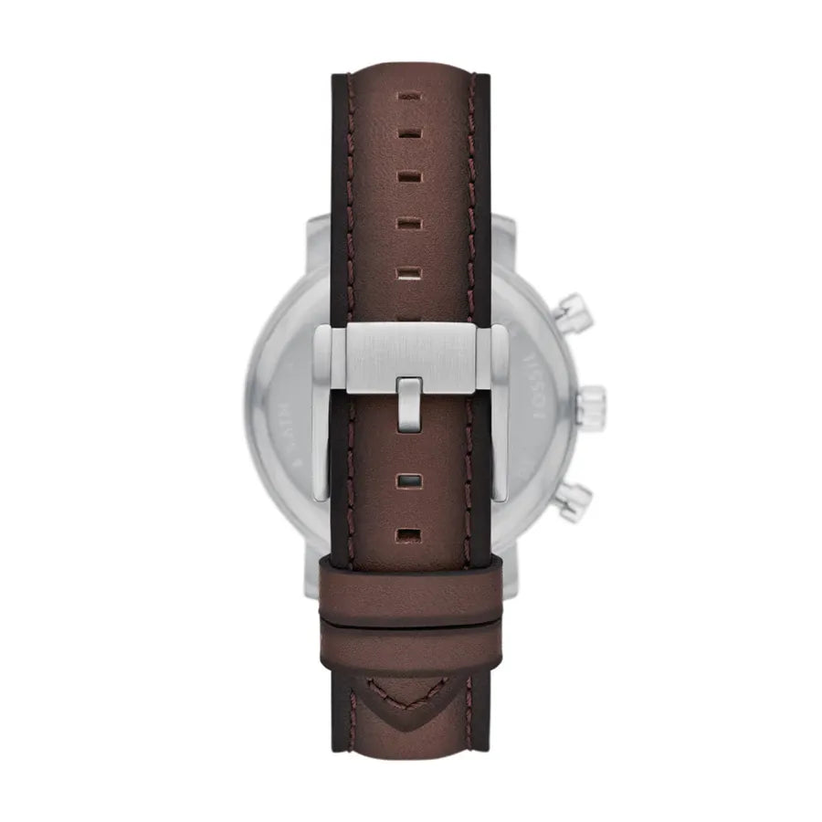 Fossil Rhett de hombre pulsera de cuero – BQ2932