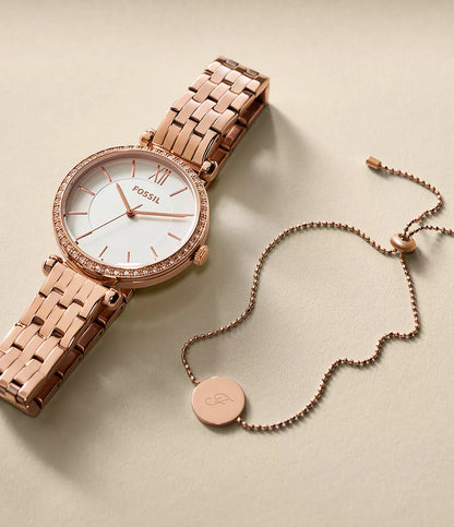 Fossil Tillie de dama banda de metal 36 mm – BQ3497
