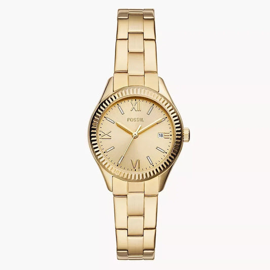 Fossil Rye de dama correa de metal 30 mm – BQ3638