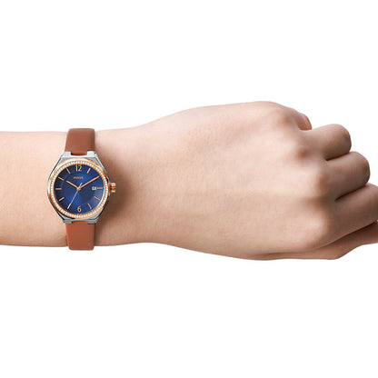 Fossil Eevie de dama banda de piel 30 mm – BQ3803