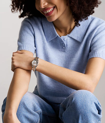 Fossil Rye de dama pulsera de metal – BQ3928
