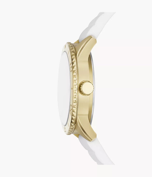 Fossil Dayle de dama pulsera de caucho – BQ3965