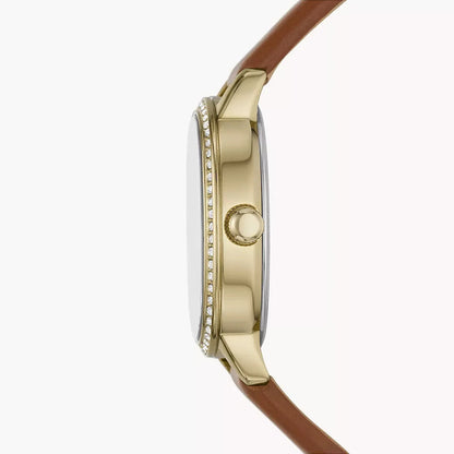 Fossil Penny de dama pulsera de piel 23 mm – BQ3973