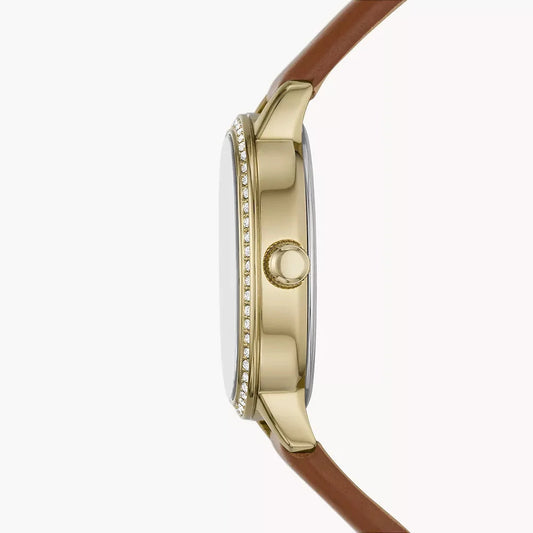 Fossil Penny de dama pulsera de piel 23 mm – BQ3973