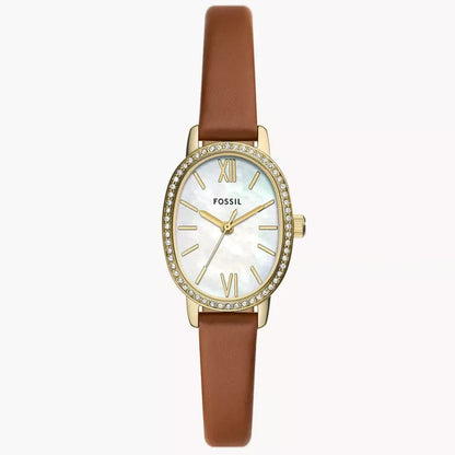 Fossil Penny de dama pulsera de piel 23 mm – BQ3973
