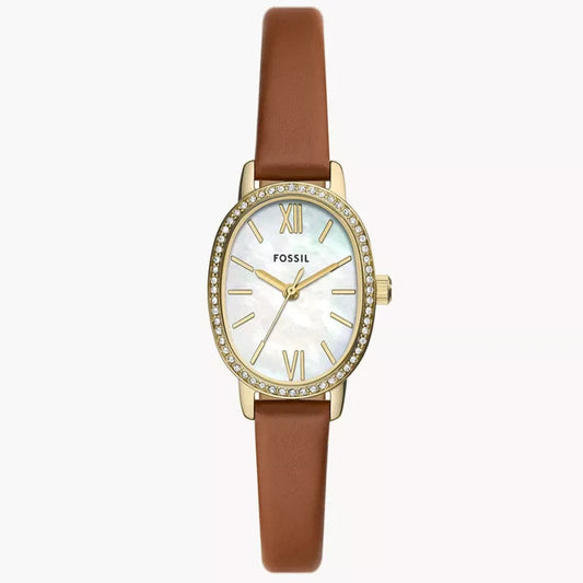 Fossil Penny de dama pulsera de piel 23 mm – BQ3973