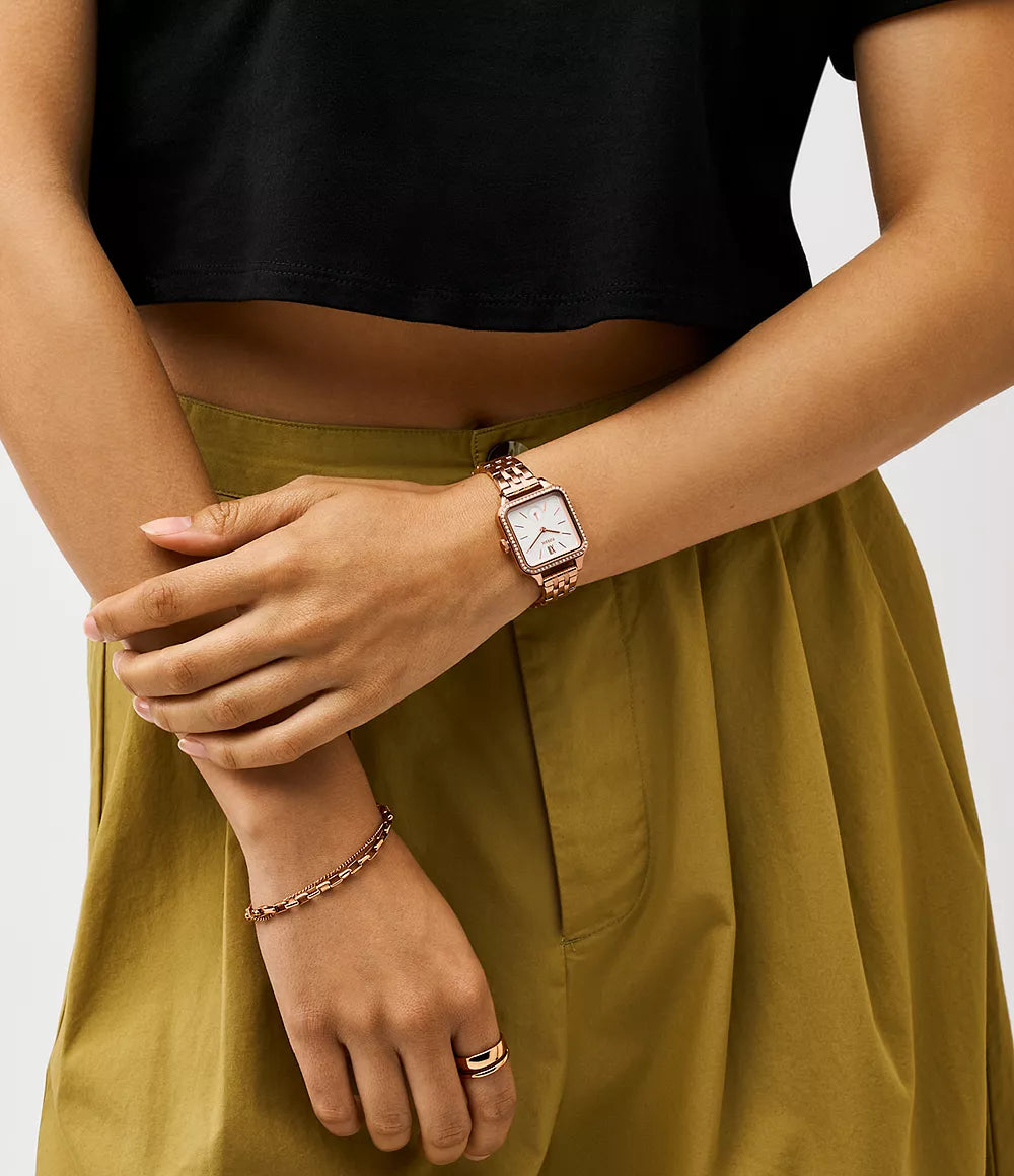 Fossil Colleen de mujer pulsera de metal 28 mm – BQ3980