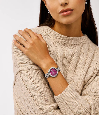 Fossil Karli de dama correa de acero inoxidable 34mm – BQ3984