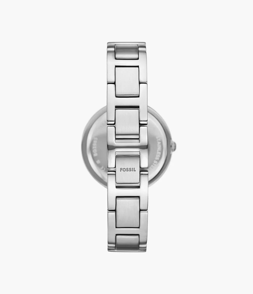 Fossil Karli de dama correa de acero inoxidable 34mm – BQ3984