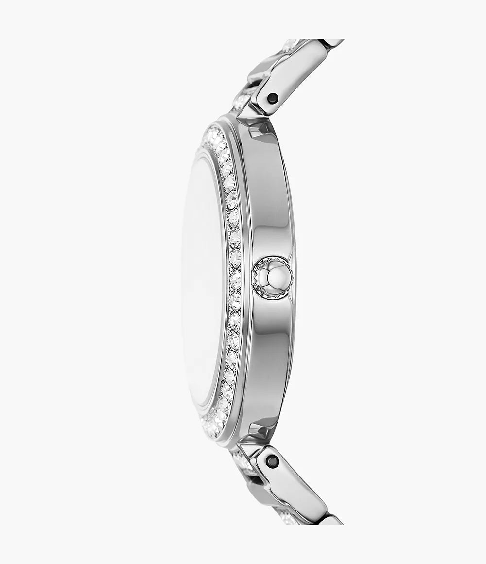 Fossil Karli de dama correa de acero inoxidable 34mm – BQ3984