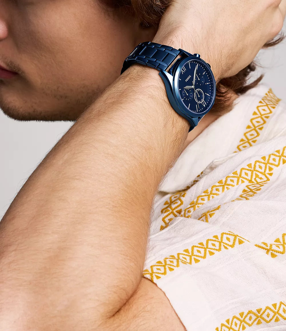 Fossil Fenmore de caballero pulsera de acero inoxidable – BQM2403