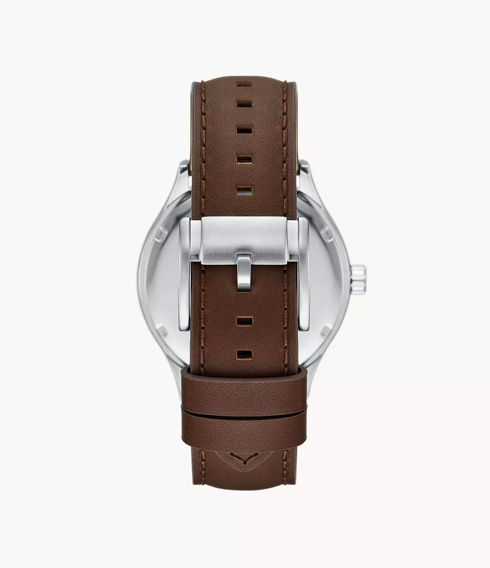 Fossil Fenmore de hombre correa de cuero – BQM2864