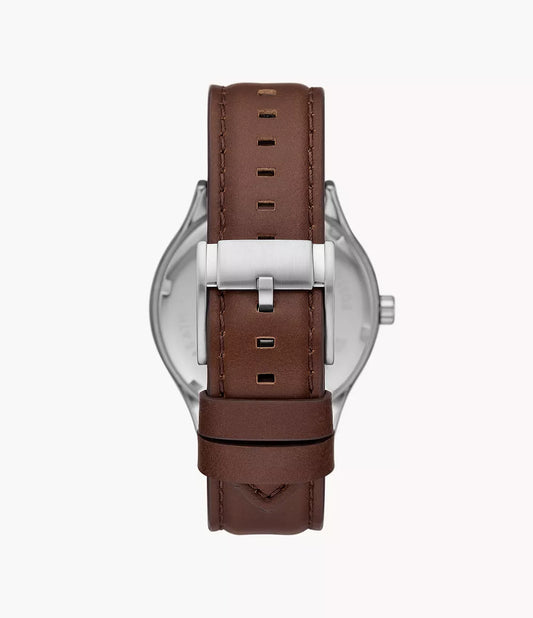 Fossil Fenmore de caballero pulsera de piel 44 mm – BQM2865