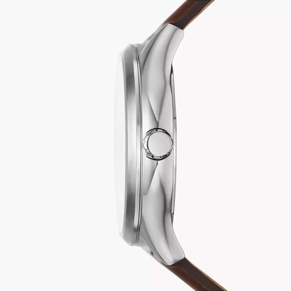 Fossil Fenmore de caballero pulsera de piel 44 mm – BQM2865