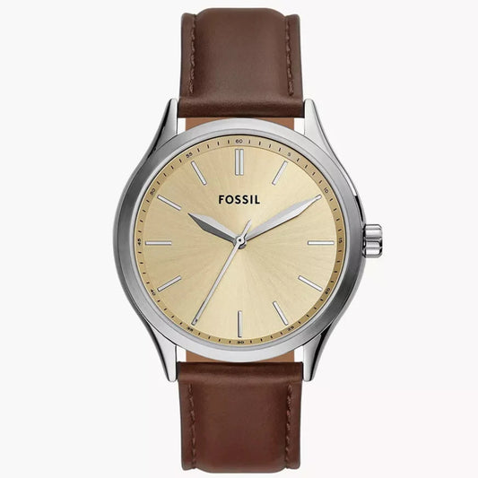 Fossil Fenmore de caballero pulsera de piel 44 mm – BQM2865