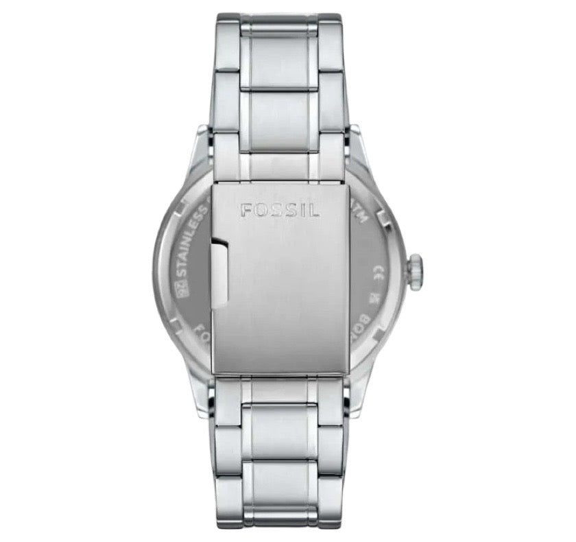 Fossil Flynn Moonphase de caballero banda de metal 48 mm – BQM7088