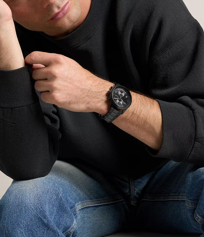 Fossil Bennett de hombre pulsera de metal 45mm – BQM7093