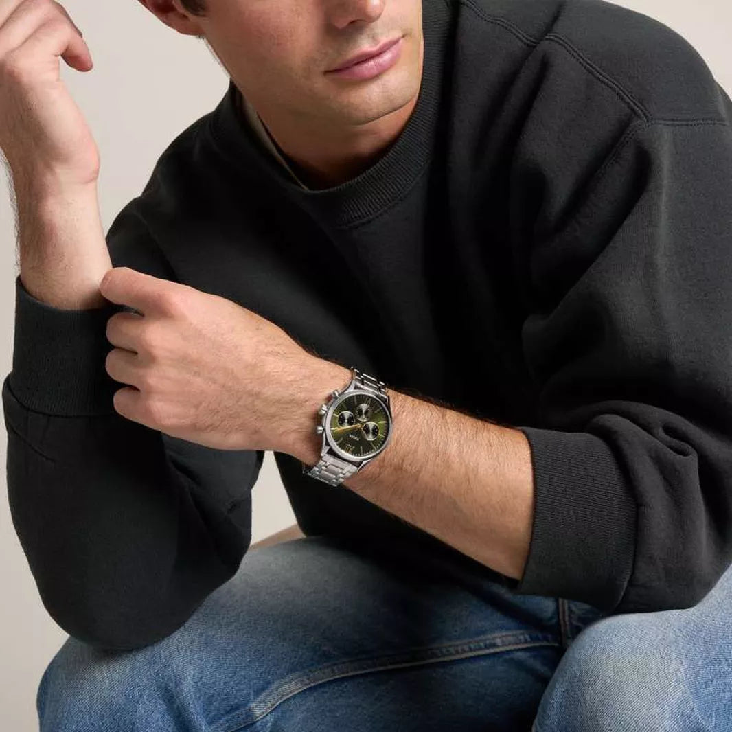 Fossil Fenmore de hombre pulsera de metal – BQM7101