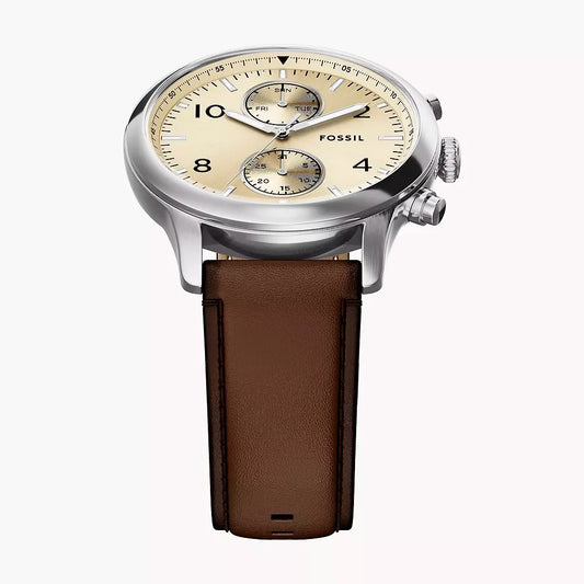 Fossil Bennett de hombre pulsera de cuero – BQM7105