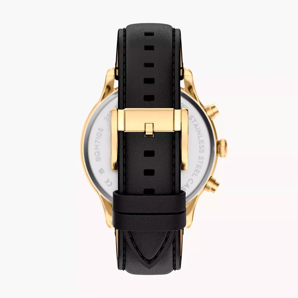 Fossil Bennet de hombre pulsera de cuero – BQM7106