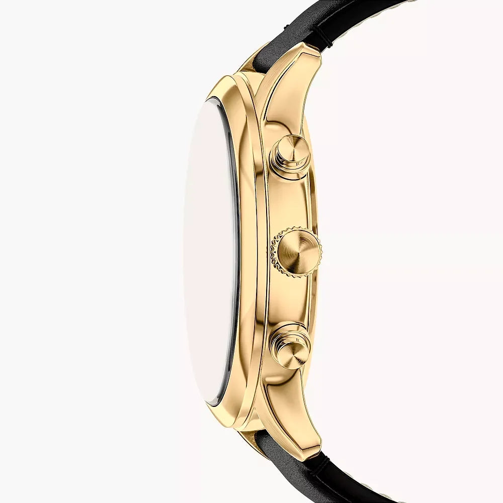 Fossil Bennet de hombre pulsera de cuero – BQM7106
