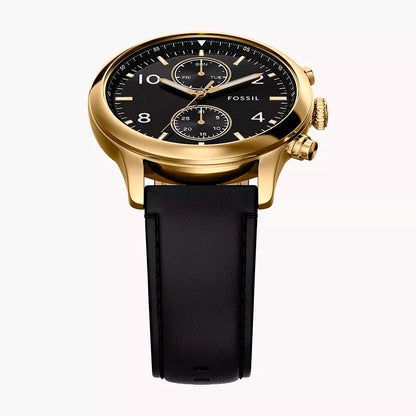 Fossil Bennet de hombre pulsera de cuero – BQM7106