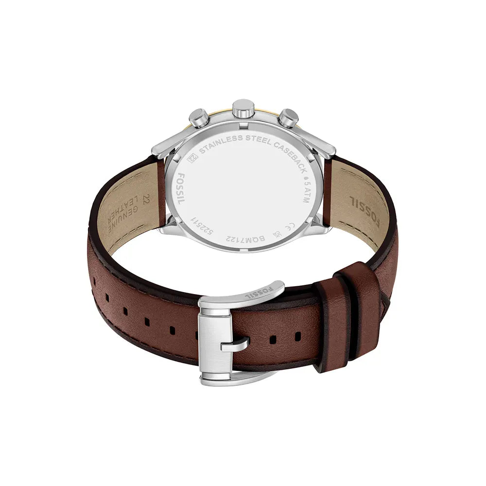 Fossil Fenmore de hombre correa de piel – BQM7122