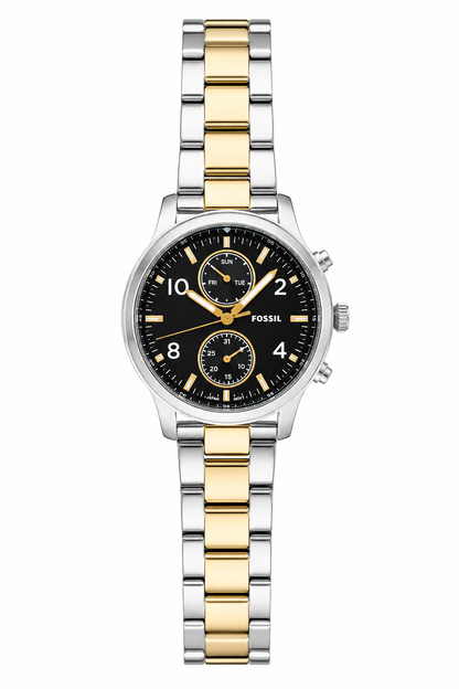 Fossil Bennett de hombre correa de metal – BQM7139