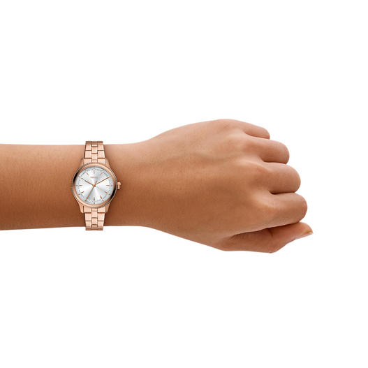 Fossil Brynn de dama pulsera de metal 30 mm – BQW8017